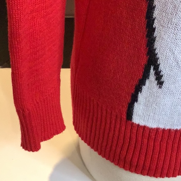 Coca Cola Women’s Size M Red White Polar Bear Christmas Pullover Holiday Sweater - Picture 8 of 9